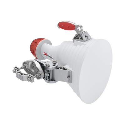 RF ELEMENTS Antena Sectorial Asimétrica Carrier Class apertura 30 grados tipo cuerno 20.5 dBi 5180-6000 MHz conectores tipo N hembra MOD: HG3-CC-A30