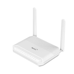 FIBERHOME ONU GPON WiFi 6, 2.4/5 GHz, 4 puertos Gigabit + 1 POTS + 2 USB, conector SC/UPC MOD: HG6145F