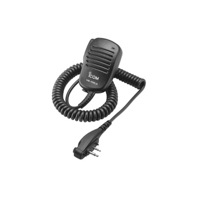 no brand Micrófono de solapa con clip giratorio para IC-F3003, F3013, F1000, F3031, F3103D, F3210, F3230D, F1000D HM-158LA