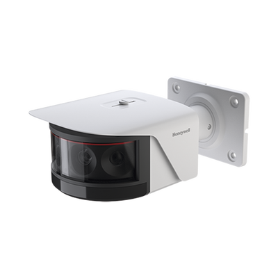 HONEYWELL Bala IP Multisensor 8 Megapíxeles / 30 m de IR / Exterior / Certificación NDAA / Antivandálica / MicroSD 128GB / Honeywell Security / 4 Zonas de Privacidad MOD: HMBL8GR1