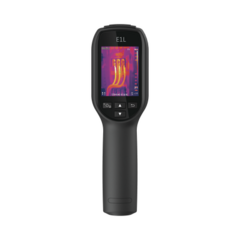 HIKMICRO E1L - Cámara Termográfica Portátil / Resolución 160 x 120 / Lente 3.1 mm / Pantalla LCD 2.4" / IP54 / Ranura Micro SD hasta 128 GB (8 GB por Default Integrada) HM-TP31-3AUF-E1L