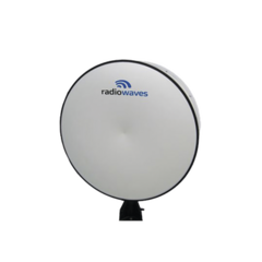RADIOWAVES Antena Profesional Alto Desempeño, 4ft, Garantía de 7 años al máximo desempeño, 10.7-11.7 GHz, Soporta todo tipo de intemperie. MOD: HPD4-11FX