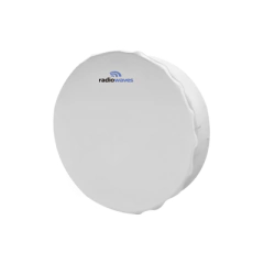 RADIOWAVES Antena Direccional, Dimensiones (6 ft), 5.25-5.85 GHz, Ganancia de 38 dBi, 2 Conectores N-hembra, Radomo y montaje incluido. MOD: HPD6-5.2NS