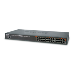 PLANET Inyector HUB high PoE 802.3at (Mid-span) administrable de 12 puertos 10/100/1000 Mbps MOD: HPOE-1200G