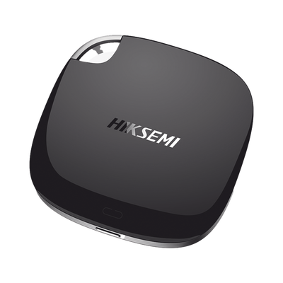 HIKSEMI Unidad de Estado Solido (SSD) Portátil / 256 GB / Conector USB 3.0 / Tipo C / Ideal para Almacenar Cualquier Tipo de Información (Videos, Fotos, Documentos, Etc...) HS-ESSD-T100/256G