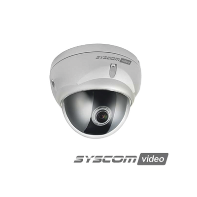 SYSCOM Cámara domo 4.3" HD-SDI (1080P) día/noche real (ICR), antivandalismo, WDR MOD: HSG-G122W