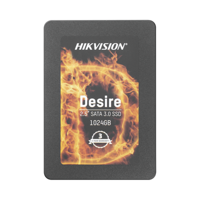 HIKVISION Unidad de Estado Sólido 1024 GB / 2.5" / ALTO PERFORMANCE / Para Gaming y PC Trabajo Pesado MOD: HS-SSD-DESIRE/1024G
