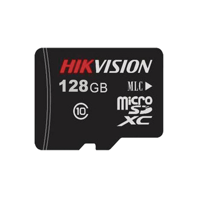 HIKVISION Memoria Micro SD / Clase 10 de 128 GB / Especializada Para Videovigilancia / Compatibles con cámaras HIKVISION MOD: HS-TF-L2I/128G