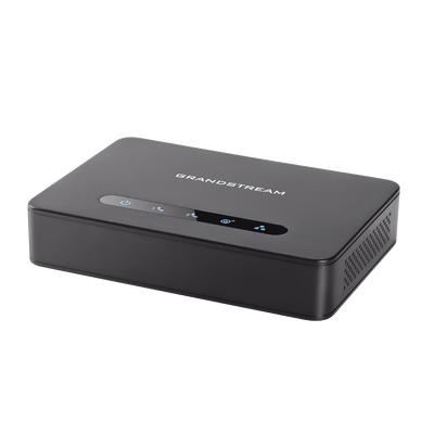 GRANDSTREAM ATA de 2 puertos FXS con 2 puertos de red gigabit con router integrado MOD: HT-812