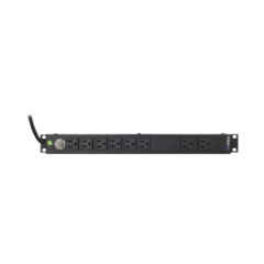 LINKEDPRO BY EPCOM Tomacorriente Horizontal (PDU) de 8 Contactos (NEMA 5-15R) Rack 19" 1UR. Voltaje Entrada/Salida: 120Vca/15A MOD: HTCM-1U