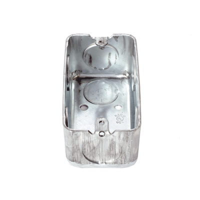 RACO Caja (Chalupa) 4x2"/ Profundidad 1-7/8"/ 7 Entradas de 3/4". MOD: HUB663