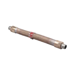 HUBBELL Cople Flexible con Trenzado de Bronce de 1/2" x 18". MOD: HUB-ECF118