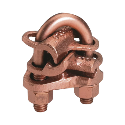 HUBBELL Conector mecánico para 2 cables en forma de cruz para ranura A calibre mínimo 4 sol- 2/0 tre y ranura B 4 sol - 2/0 tre. MOD: HUB-GX-2626