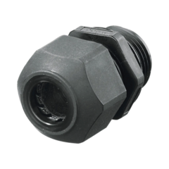 HUBBELL Conector de Cable, Estilo Europeo, para Conductores de 0.17" a 0.45", para Conduit 1/2", Color Gris. MOD: HUB-SEC-50BA
