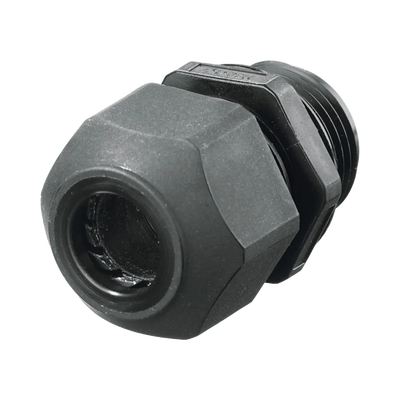 HUBBELL Conector de Cable, Estilo Europeo, para Conductores de 0.17" a 0.45", para Conduit 1/2", Color Gris. MOD: HUB-SEC-50BA