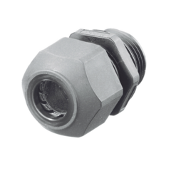 HUBBELL Conector de Cable, Estilo Europeo, para Conductores de 0.17" a 0.45", para Conduit 1/2", Color Gris. MOD: HUB-SEC-50GA