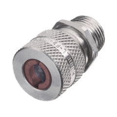 HUBBELL Conector de cable, de aluminio macho recto, .50 - .63 ", 1/2". MOD: HUB-SHC-1024