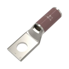 HUBBELL Zapata Terminal de Compresión BURNDY Cañón Corto para Tornillo de 3/8" y Calibre 2 AWG. HUB-YA2-CL4-BOX - comprar en línea