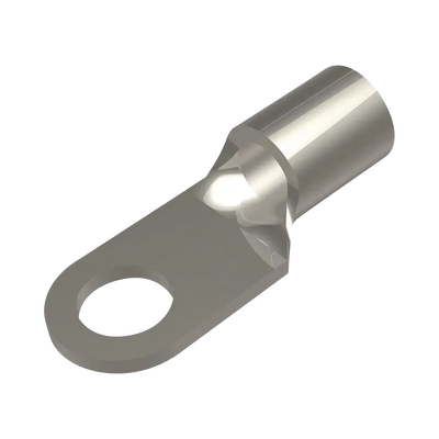 HUBBELL Zapata Terminal de Ojillo para Tornillo 1/4" (6.35 mm) y Calibre 6 AWG. MOD: HUB-YAD-6CM-6E14