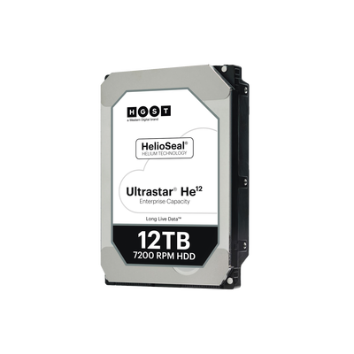 Western Digital (WD) Disco Duro Enterprise 12 TB / Wester Digital (WD) / Serie Ultrastar / Recomendado para Data Center y NVRs de Alta Capacidad / Alto Performace HUH721212ALE604