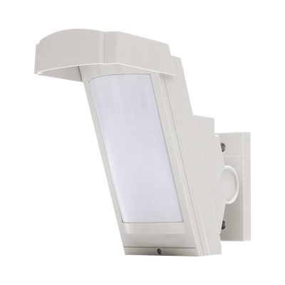 OPTEX Detector de Movimiento / 100% Exterior / Cableado / Hasta 12 metros a 85&deg; de cobertura/ Instalación a 3 metros / Compatible con cualquier panel de alarma MOD: HX-40