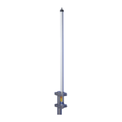 HUSTLER Antena base VHF 165-174 MHz, Fibra de Vidrio, 6 dB de Ganancia, Serie HX para Climas Extremos MOD: HX6-160-70ES