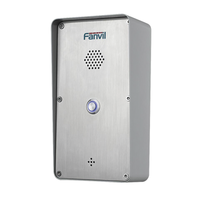 FANVIL Portero de 2 Cuentas SIP con Relevador Integrado Para Apertura de Puerta por Llamada. MOD: I21