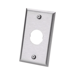 PANDUIT Placa de Pared IndustrialNet™, Para 1 Conector Industrial, de Acero Inoxidable MOD: IAEFP1
