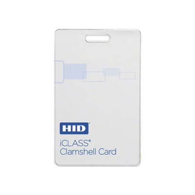 HID Tarjeta iClass Clamshell (Gruesa) / 2 k memoria / Garantía de por Vida MOD: ICLASS2080