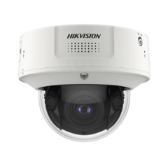 HIKVISION Domo IP 4 Megapixel / Lente Mot. 2.8 a 12 mm / 40 mts IR EXIR / IK10 / IP67 / H.265+ / WDR 140 dB / Detección Facial / DeepinView / Búsqueda por Atributos / Micrófono Integrado / MicroSD MOD: IDS-2CD7146G0-IZS(D)