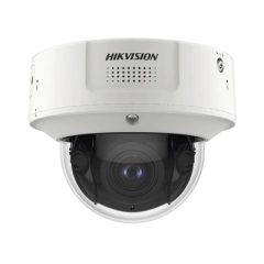 HIKVISION Domo IP 4 Megapixel / Lente Mot. 2.8 a 12 mm / 40 mts IR EXIR / IK10 / IP67 / H.265+ / WDR 140 dB / Detección Facial / DeepinView / Búsqueda por Atributos / Micrófono Integrado / MicroSD MOD: IDS-2CD7146G0-IZS(D)