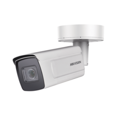 HIKVISION Bala IP 2 Megapixel / Lente Mot. 2.8 a 12 mm / Conteo de Personas / WDR 140 dB / DARKFIGHTER /Exterior IP67 / IK10 / IR 50 mts / Detección Facial / Búsqueda por Atributos / MicroSD MOD: IDS-2CD7A26G0-IZHS