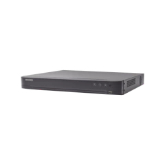 HIKVISION DVR 4 Canales TurboHD + 2 Canales IP / 5 Megapixel- 3K / Acusense / Audio por Coaxitron / 1 Canal de Audio / Reconocimiento de rostros / 1 Bahía de Disco Duro IDS-7204HQHI-M1/FA(C)