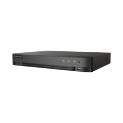 HIKVISION DVR 8 Megapixel / 4 Canales TURBOHD + 4 Canales IP / 1 Bahía de Disco Duro / Audio por Coaxitron MOD: IDS-7204HUHI-M1/S