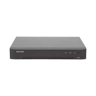 HIKVISION DVR 8 Canales TurboHD + 4 Canales IP/ 5 Megapixel- 3K Lite/ Acusense/ Audio por Coaxitron/ 1 Bahía de Disco Duro/ Salida de Video en Full HD IDS-7208HQHI-M1/S(C)