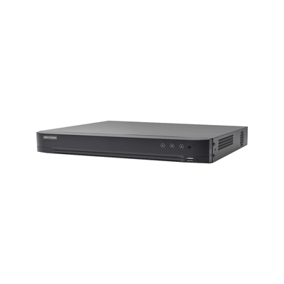 HIKVISION DVR 32 Canales TurboHD + 8 Canales IP/ 4 Megapixel/ Acusense/ 32 Canañes de Audio por Coaxitron/ 2 Bahías de Disco Duro IDS-7232HQHI-M2/S(E)