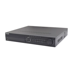 HIKVISION DVR 16 Canales TurboHD + 4 Canales IP/ 4 Megapixel/4 Bahías de Disco Duro / 4 Canales de Audio / Videoanalisis / 16 Entradas de Alarma IDS-7316HQHI-M4/S