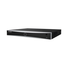 HIKVISION NVR 12 Megapixel (4K) / Reconocimiento Facial / 8 Canales IP / Base de Datos / Hasta 100,000 Fotografías / 8 Puertos PoE+ / 2 Bahías de Disco Duro / Switch PoE 300 mts / Bases de Datos / HDMI en 4K MOD: IDS-7608NXI-I2/8P/8F