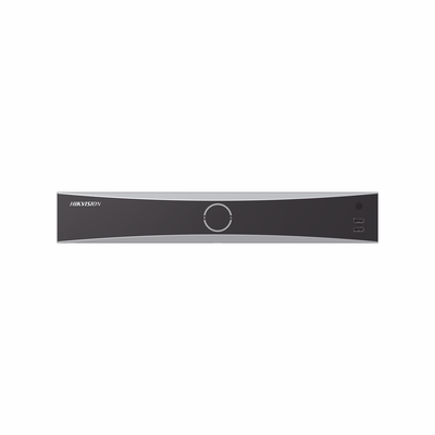 HIKVISION NVR 12 Megapixel (4K) / Reconocimiento Facial / 32 Canales IP / Base de Datos / 4 Bahías de Disco Duro / 16 Puertos PoE / HDMI en 4K MOD: IDS-7732NXI-I4/16P/X(C)