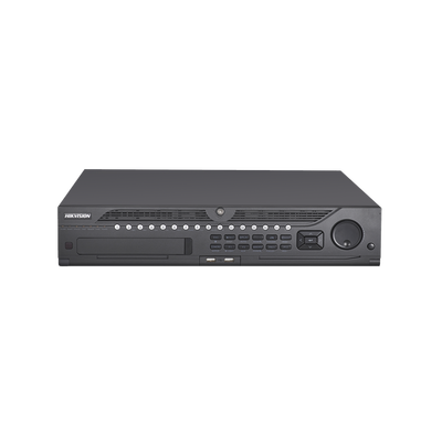 HIKVISION DVR 32 Canales TURBOHD + 32 Canales IP / 8 Megapixel/ 8 Bahías de Disco Duro / 16 Canales de Audio / Videoanalisis / 16 Entradas de Alarma / Arreglo RAID / Soporta POS IDS-9032HUHI-M8/S