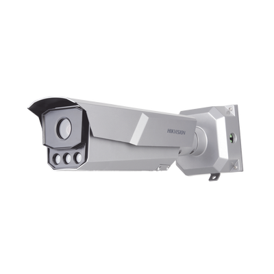 HIKVISION Bala IP 4 Megapixel / ANPR / Reconocimiento y Captura de Placas Vehiculares para Trafico de Alta Velocidad / DARKFIGHTER / WDR 140 dB / IP67 / IK10 / Lente Mot. 8 a 32 mm / 100 mts IR / MicroSD MOD: IDS-TCM403-BI/0832