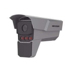 HIKVISION Bala IP 4 Megapixel / ANPR / Radar Interconstruido Medición de 10 a 100 Km/h / Reconocimiento y Captura de Placas Vehiculares para Trafico de Alta Velocidad / DARKFIGHTER / WDR 140 dB / IP67 / IK10 / Lente Mot. 8 a 32 mm / 100 mts IR / MicroSD IDS-TCM403-EIR/0832