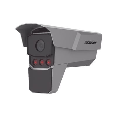 HIKVISION Bala IP 4 Megapixel / ANPR / Radar Interconstruido Medición de 10 a 100 Km/h / Reconocimiento y Captura de Placas Vehiculares para Trafico de Alta Velocidad / DARKFIGHTER / WDR 140 dB / IP67 / IK10 / Lente Mot. 8 a 32 mm / 100 mts IR / MicroSD IDS-TCM403-EIR/0832