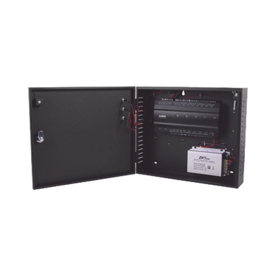 ZKTECO Controlador de Acceso / 2 PUERTAS / Biometría Integrada / Hasta 3,000 Huellas / 30,000 Tarjetas / Incluye Gabinete y Fuente de Alimentación 12Vcc/5A MOD: INBIO260L