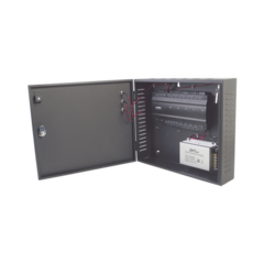 ZKTECO Controlador de acceso / 4 PUERTAS / Biometría Integrada / Hasta 3,000 Huellas / 30,000 Tarjetas / Incluye Gabinete y Fuente de Alimentación 12Vcc/5A MOD: INBIO460L