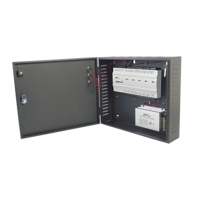 ZKTECO Controlador de Acceso / 4 PUERTAS / Funcion ADMS PUSH Incluida / Alta Seguridad / 3 Años de Garantía / Biometría Integrada / 20,000 Huellas / Software de integración ZKBioSecurity MOD: INBIO-460PRO-20K