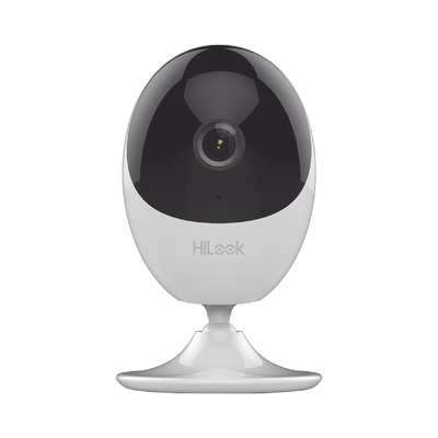 HiLook by HIKVISION Cubo IP 2 Megapixel / Lente 2.0 mm (Gran Angular) / Audio de Dos Vías / WiFi / Memoria Micro SD / Notificacion Push / Interior / H.265+ MOD: IPC-C120-D/W(W)
