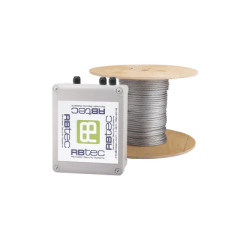 RBTEC Kit de Cable Sensor Perimetral IRONCLAD para Cercas Ciclónicas / 152 METROS / 1 ZONA / Sin Falsas Alarmas por Viento / TODO Incluido/TARJETA LPU400/ Calibración por Software MOD: IROC-1Z-500-V2