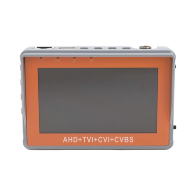 SYSCOM Probador de Vídeo de Pulsera con Pantalla de 4" Para Cámaras HD-TVI 5MP, HD-CVI 5MP, AHD 5MP y Analógicas 1200 TVLs, control coaxitron MOD: IV7WTEST-V2