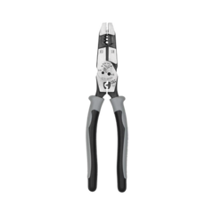 KLEIN TOOLS Pinza Híbrida Alta Palanca para Corte/ Ponchado/ Pelacable/ Cortaperno. MOD: ​​J2159CRTP